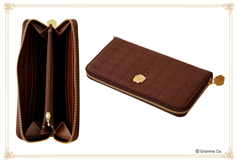Q-pot Chocolate Bar 三つ折り財布　チョコレートバー