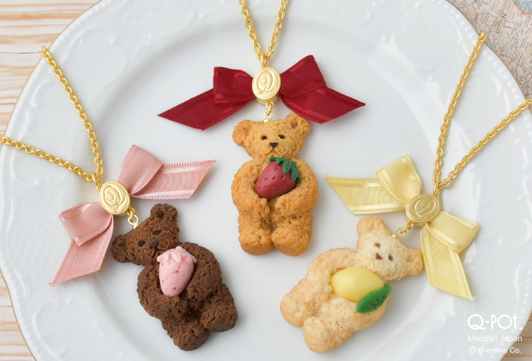 Q-pot.ONLINE SHOP｜NEWS｜『 Teddy Bear Cookie 』ネックレス ...