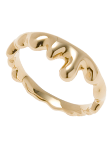 Melty-Ring-(K18-Yellow-Gold)