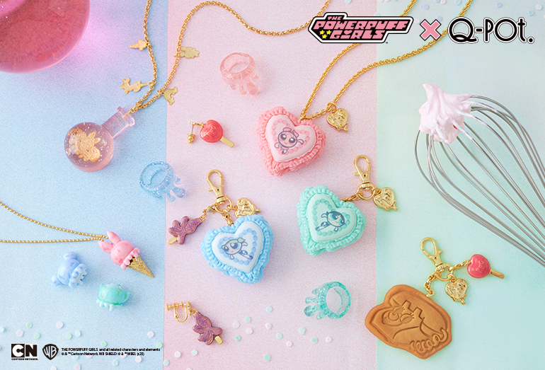 キューポット東京スカイツリータウンソラマチポップアップイベントのパワーパフガールズアクセサリー