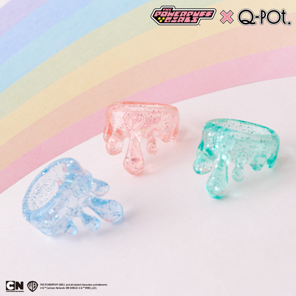 キューポットのThe Powerpuff GirlsCollectionのパワーパフガールズアクセサリーメルトリング