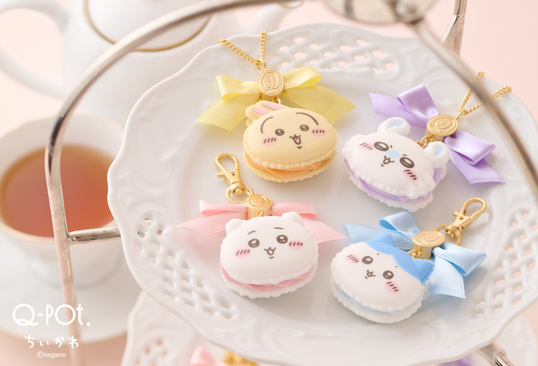 Q-pot. キューポットちいかわスイーツアクセサリー